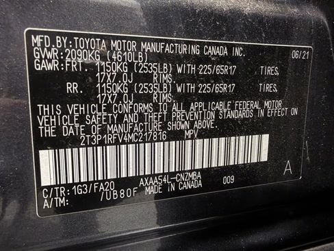 Used 2021 Toyota RAV4 XLE image 30