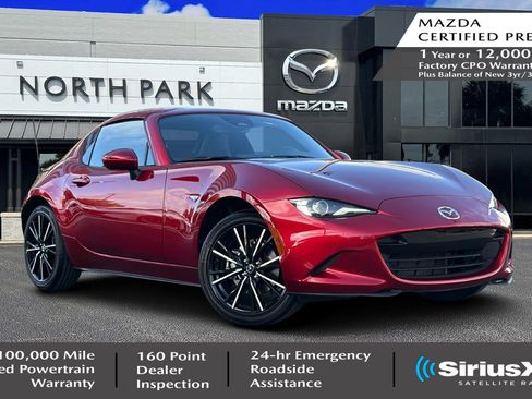 Used 2025 MAZDA MX-5 Miata RF Grand Touring RWD image 1