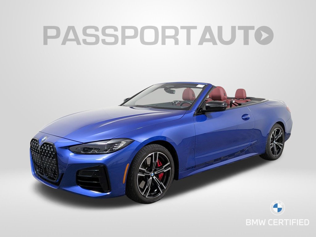Certified 2024 BMW 440i xDrive Convertible AWD/4WD image 1