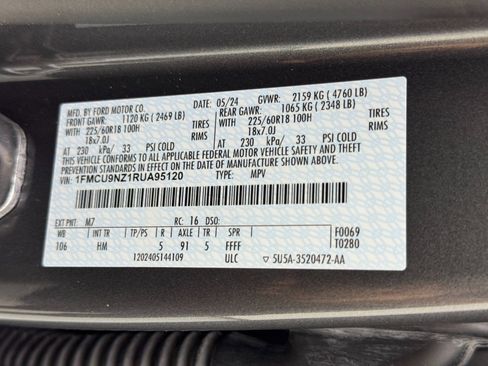 Used 2024 Ford Escape ST-Line Select w/ Tech Pack #1 image 40