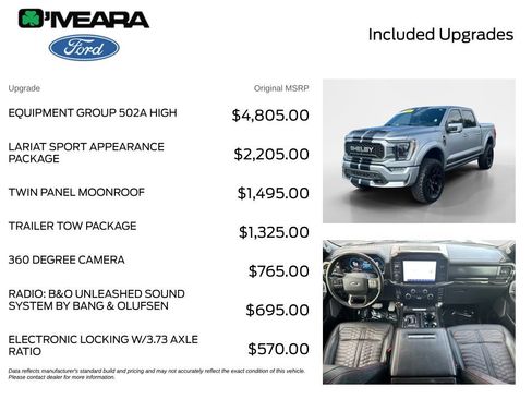 Used 2023 Ford F150 Lariat w/ Equipment Group 502A High AWD/4WD image 4
