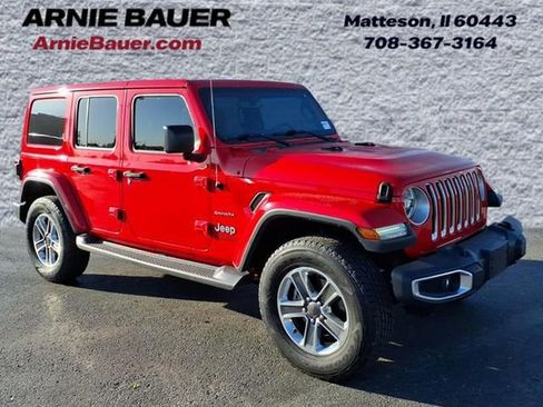 Used 2018 Jeep Wrangler Unlimited Sahara AWD/4WD image 1