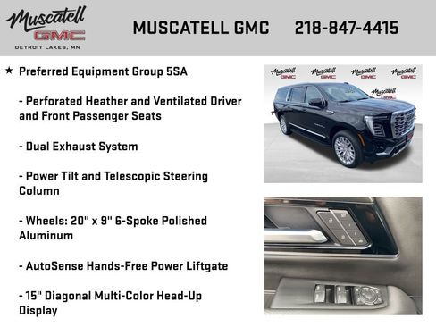 Used 2025 GMC Yukon XL Denali AWD/4WD image 12