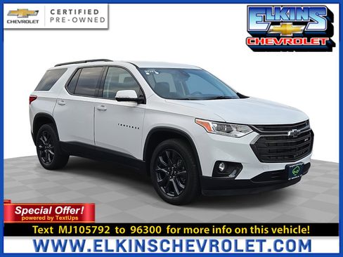 Certified 2021 Chevrolet Traverse RS image 1