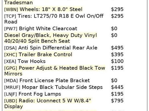 Used 2022 RAM 2500 Tradesman image 4