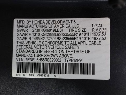 Used 2024 Honda Odyssey Touring image 30