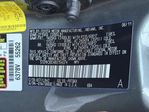 Used 2011 Toyota Sienna XLE w/ Premium Pkg FWD image 23