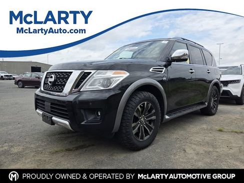Used 2018 Nissan Armada Platinum w/ Captain Seat Package RWD image 1