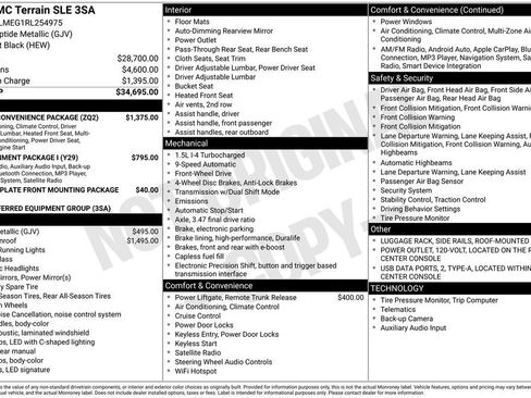 Used 2024 GMC Terrain SLE w/ Driver Convenience Package FWD image 6