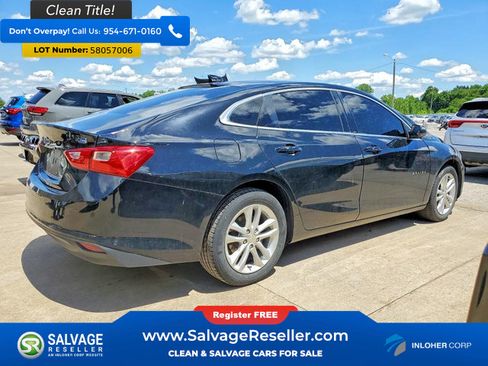 Used 2017 Chevrolet Malibu Hybrid w/ Leather Package FWD image 4