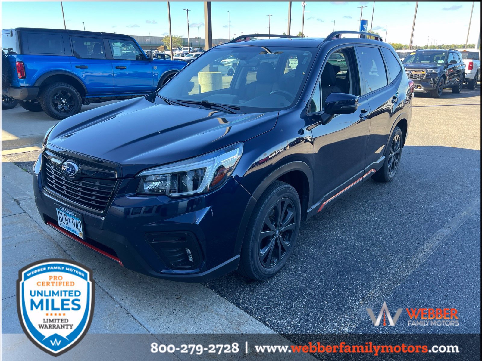 Used 2021 Subaru Forester Sport w/ Popular Package #2 AWD/4WD image 1