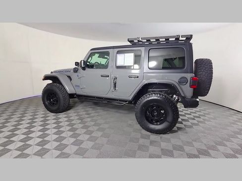 Used 2022 Jeep Wrangler Unlimited Rubicon 4xe w/ Steel Bumper Group AWD/4WD image 44