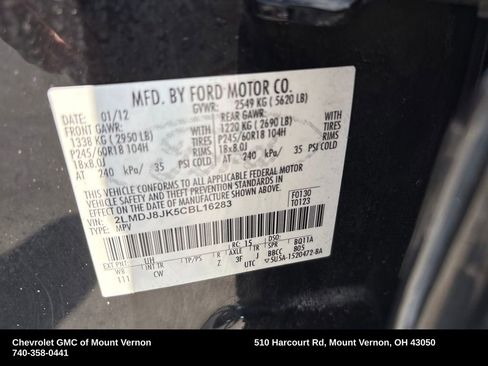 Used 2012 Lincoln MKX AWD image 28