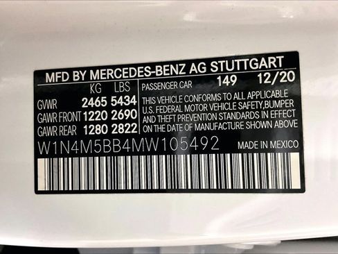 Used 2021 Mercedes-Benz GLB 35 AMG 4MATIC image 43