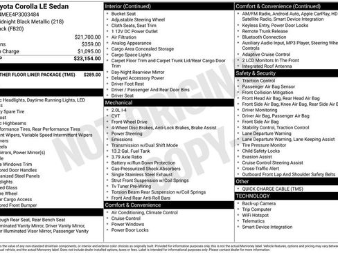 Certified 2023 Toyota Corolla LE image 26