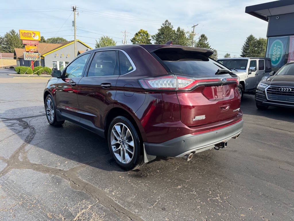 Used 2017 Ford Edge Titanium w/ Equipment Group 301A AWD/4WD image 4