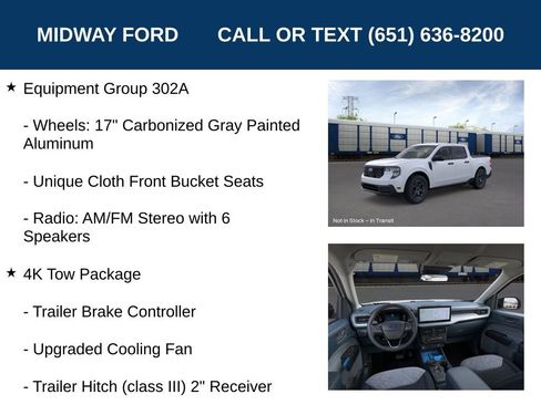 New 2026 Ford Maverick XLT w/ XLT Luxury Package image 7