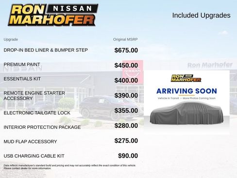 Used 2025 Nissan Frontier PRO-4X w/ Interior Protection Package AWD/4WD image 3
