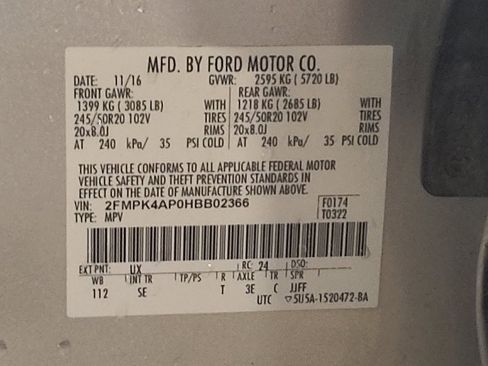 Used 2017 Ford Edge Sport w/ Technology Package image 33