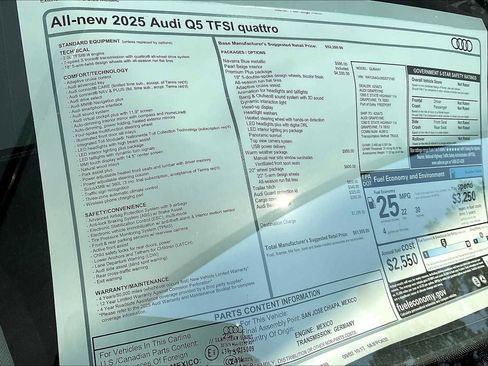 New 2025 Audi Q5 Premium Plus image 18