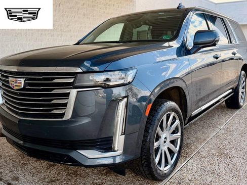 Used 2021 Cadillac Escalade ESV Premium Luxury Platinum w/ Heavy-Duty Trailer Package image 1