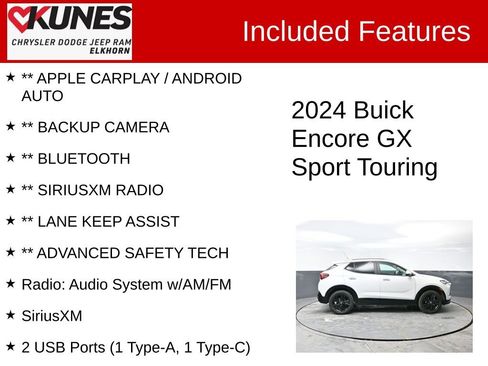 Used 2024 Buick Encore GX Sport Touring image 2