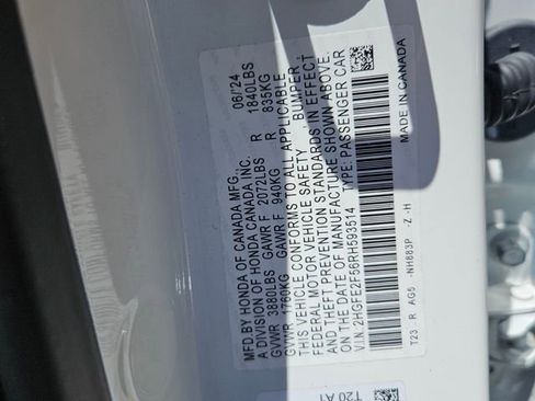 Certified 2024 Honda Civic Sport image 14