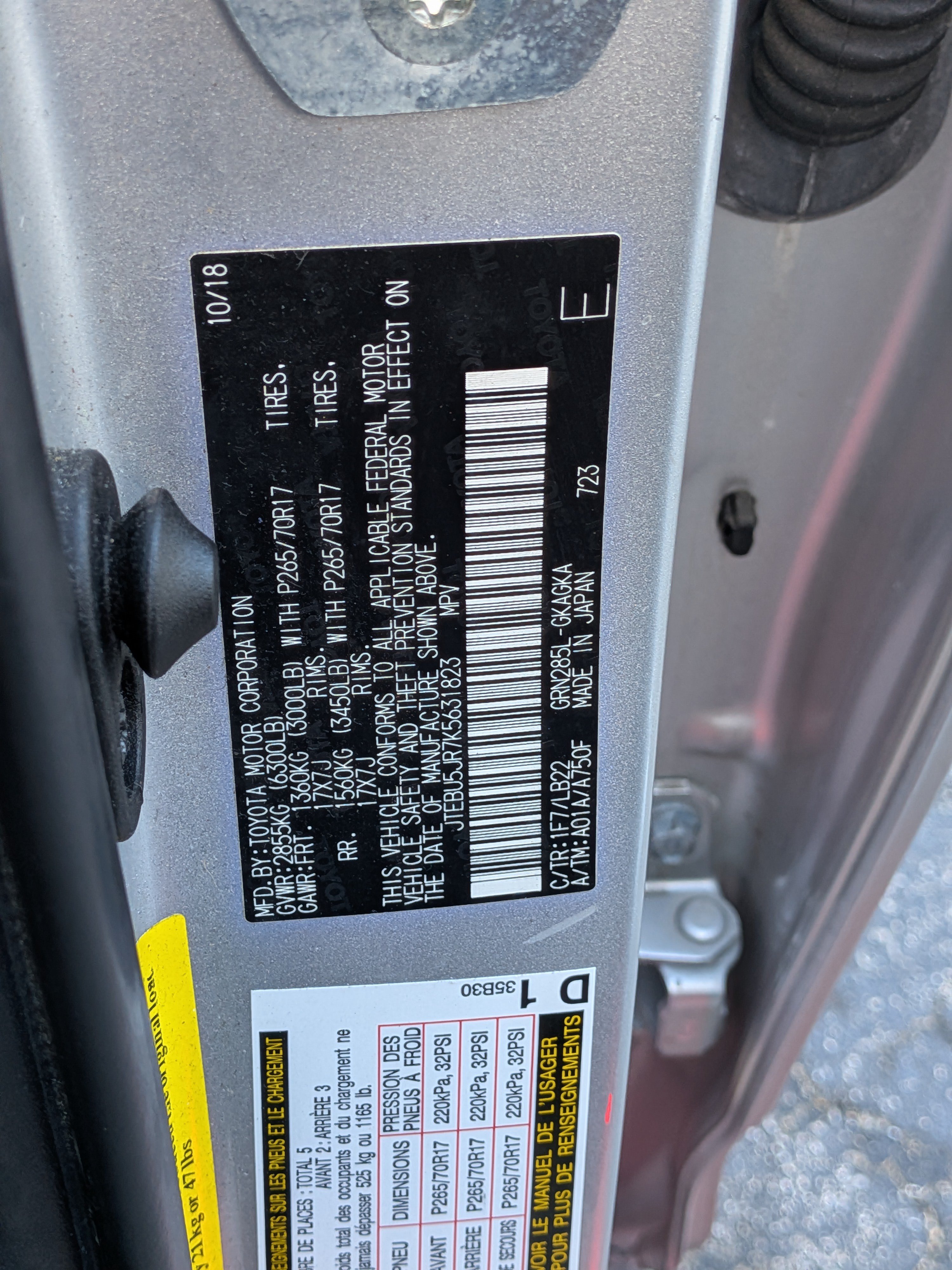 Used 2019 Toyota 4Runner SR5 Premium AWD/4WD image 38