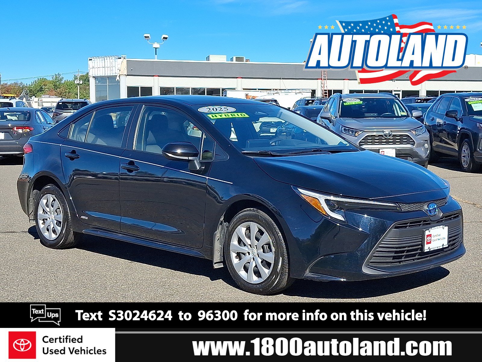 Certified 2025 Toyota Corolla LE AWD/4WD image 1