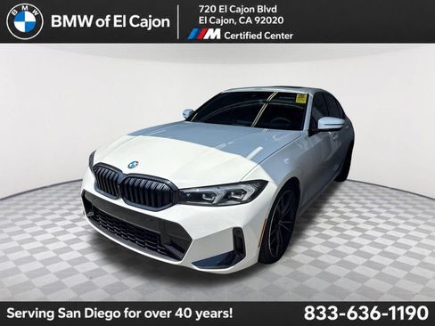 Used 2023 BMW 330i Sedan w/ M Sport Package RWD image 1