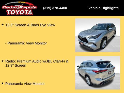 Certified 2021 Toyota Highlander Limited AWD/4WD image 32