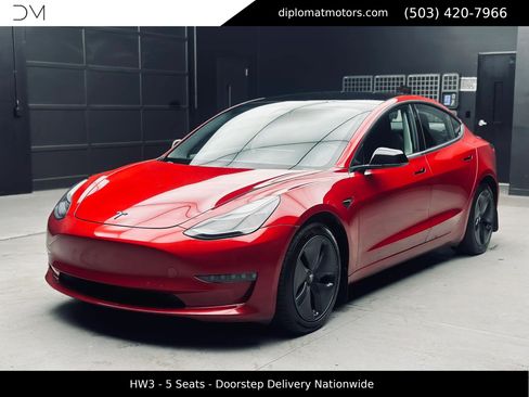 Used 2021 Tesla Model 3 Long Range AWD/4WD image 1