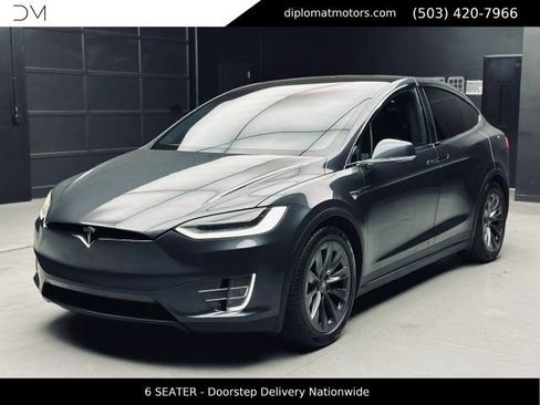 Used 2018 Tesla Model X 100D AWD/4WD image 1