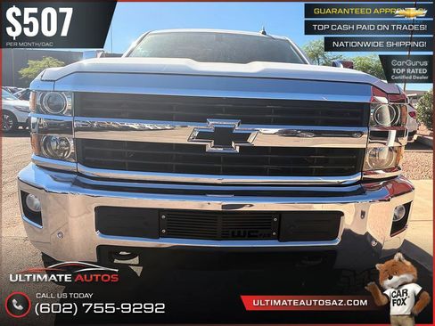 Used 2016 Chevrolet Silverado 2500 LTZ w/ Duramax Plus Package AWD/4WD image 19