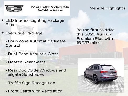 Used 2025 Audi Q7 2.0T Premium Plus w/ Premium Plus Package AWD/4WD image 13