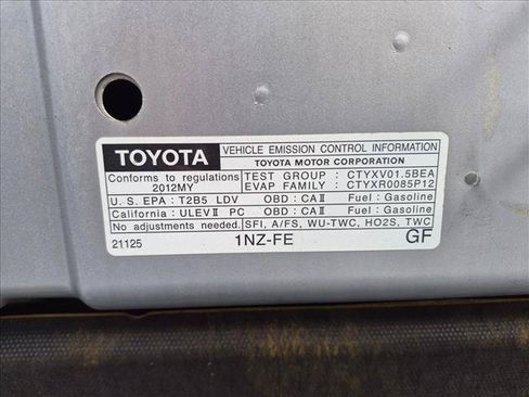 Used 2012 Toyota Yaris Sedan FWD image 23