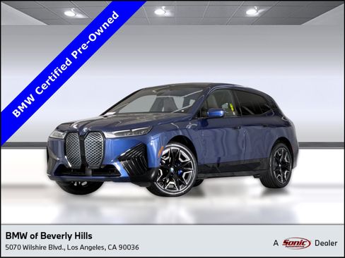 Used 2024 BMW iX xDrive50 w/ Premium Package AWD/4WD image 1