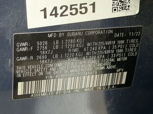 Used 2023 Subaru Outback Touring XT image 35