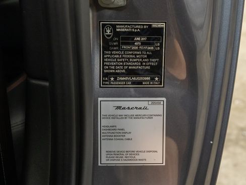 Used 2018 Maserati GranTurismo Sport RWD image 76