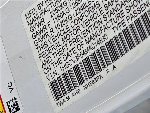 Used 2021 Honda Accord EX-L image 25