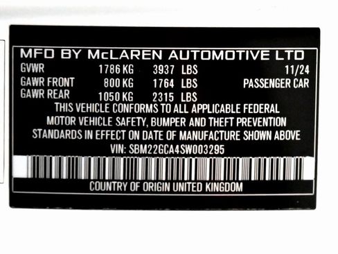 Used 2025 McLaren GTS image 34