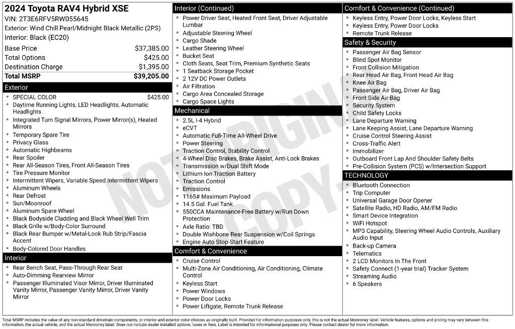 Used 2024 Toyota RAV4 XSE AWD/4WD image 41