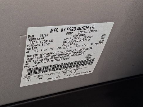 Used 2018 Ford Explorer XLT w/ Equipment Group 202A image 28