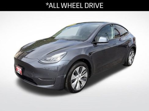 Used 2021 Tesla Model Y Long Range AWD/4WD image 8