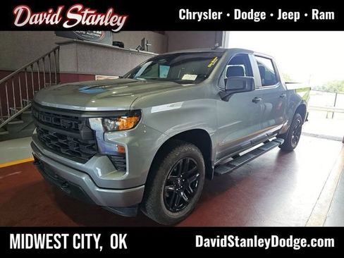 Used 2023 Chevrolet Silverado 1500 Custom w/ LPO, Dark Essentials Package RWD image 1