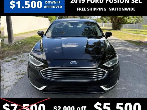 Used 2019 Ford Fusion SEL FWD image 2