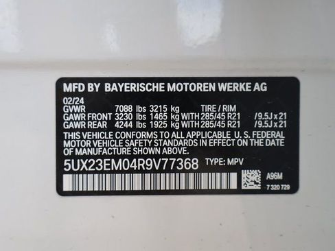 Used 2024 BMW X7 xDrive40i w/ Climate Comfort Package AWD/4WD image 51