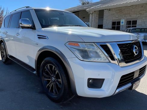 Used 2017 Nissan Armada Platinum w/ Captain Seat Package image 2