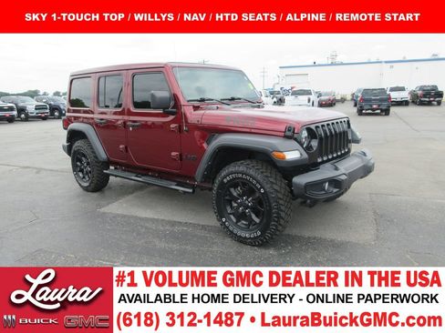 Used 2021 Jeep Wrangler Unlimited Sport AWD/4WD image 1