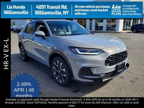 New 2026 Honda HR-V EX-L image 1